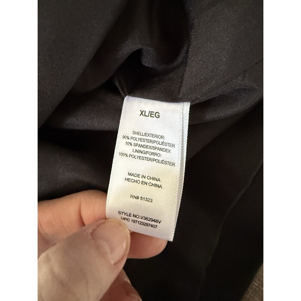 Vince Camuto Blazer‎ Women's XL Black Fully Lined Peak Lapel Suit Jacket NEW - Picture 4 of 6